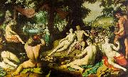 Cornelisz van Haarlem The Wedding of Peleus and Thetis Sweden oil painting reproduction